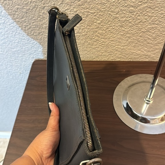 MCM Pochette in black sapphiano leather - Picture 7 of 9